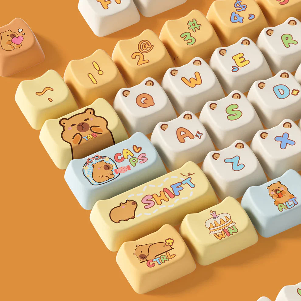 ToastiKeys – Whimsical Bread Keycaps