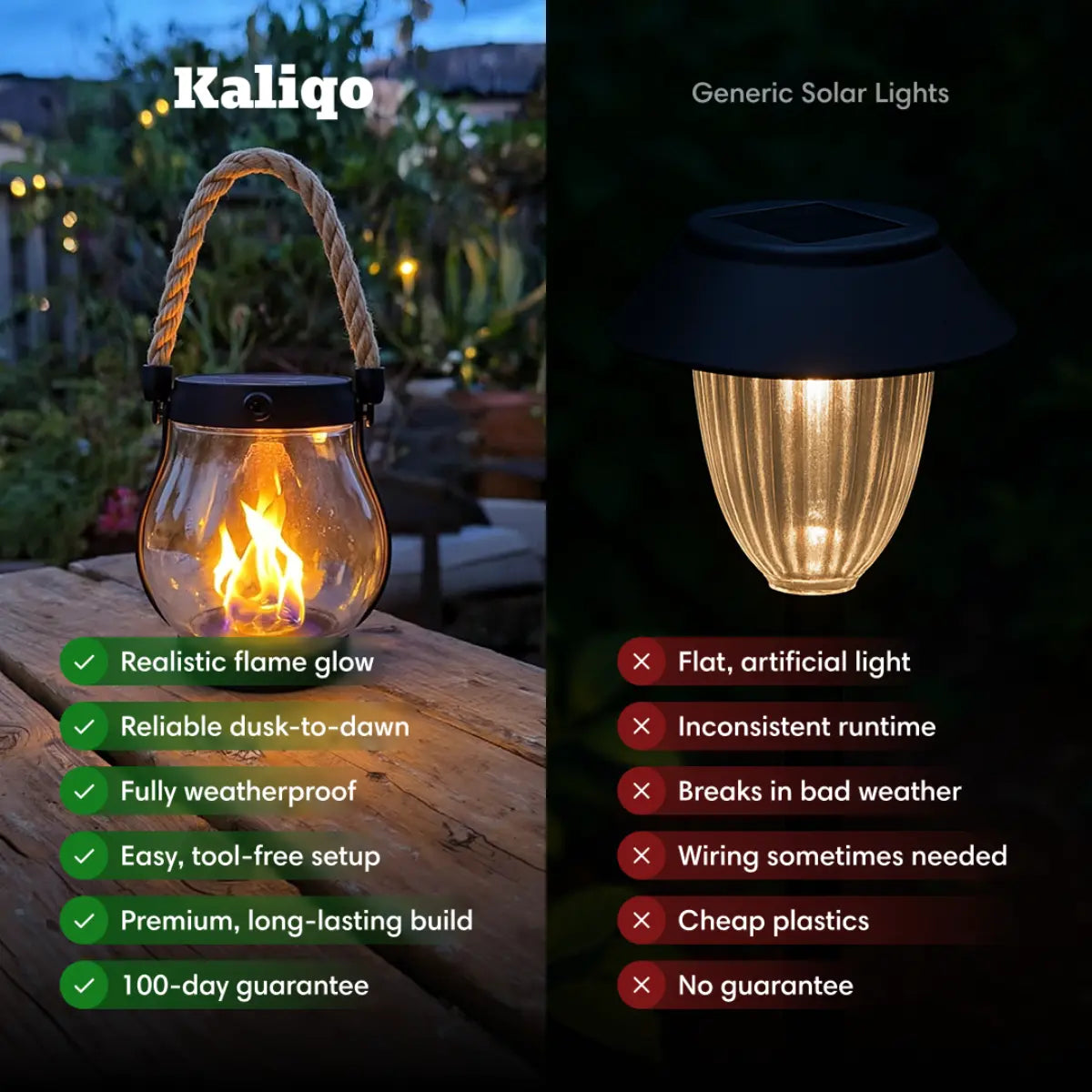 SolarLuxe – Decorative Outdoor Solar Lantern