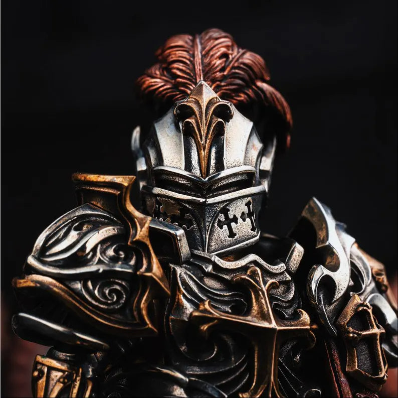ValorForge – Handcrafted Crusader Templar Statue