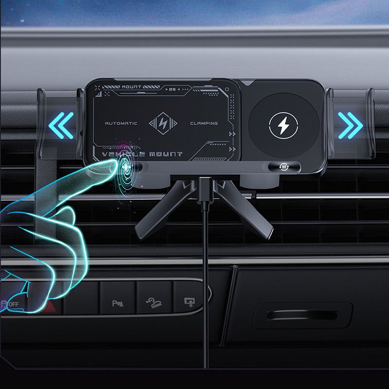ChargeGrip – 15W Wireless Car Mount