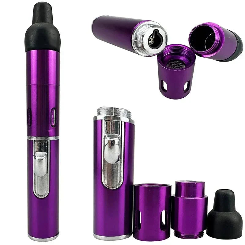 FlameCraft – Windproof Butane Pipe Lighter