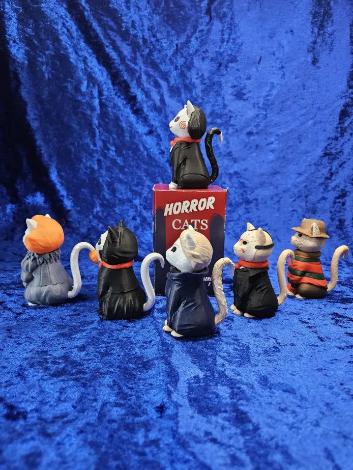 ScarePaws – Horror Inspired Cat Figurine Collection