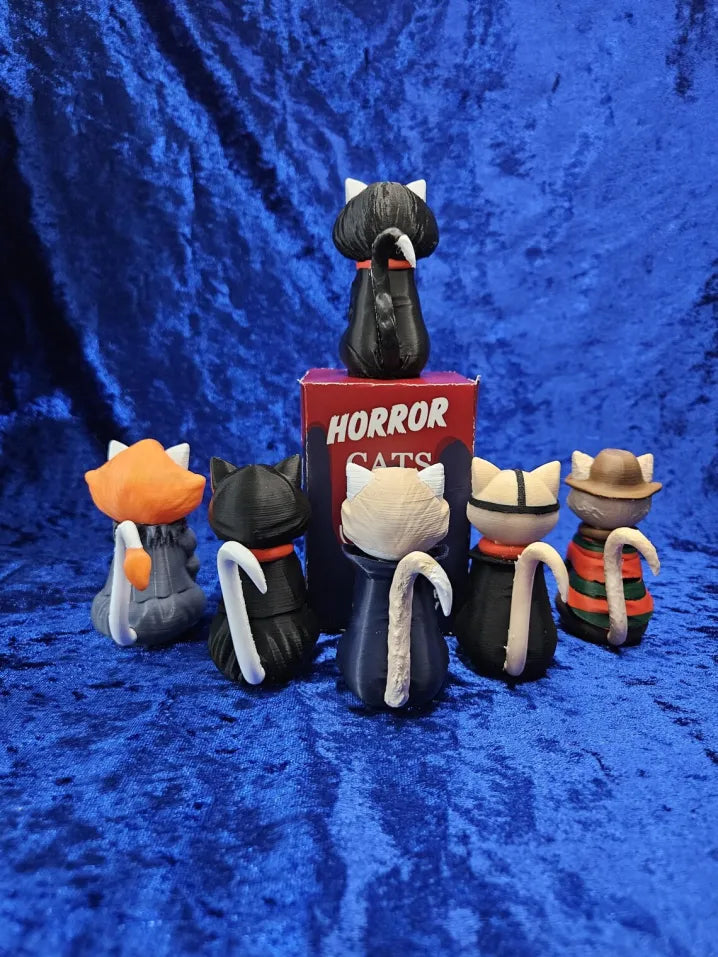 ScarePaws – Horror Inspired Cat Figurine Collection