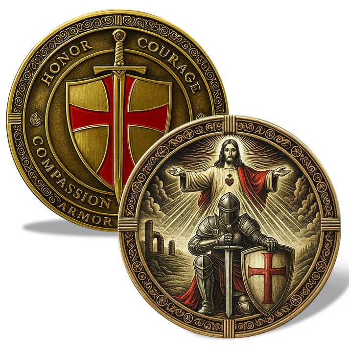 SacredValor – Templar Prayer Coin