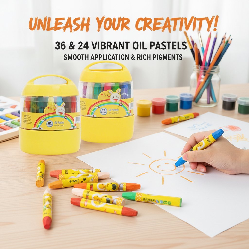 GripNColor – Easy Grip Jumbo Crayons for Little Hands