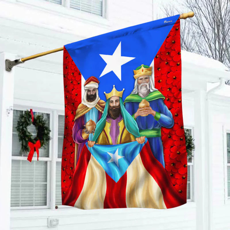 HeritageWave – Three Kings Puerto Rico Flag