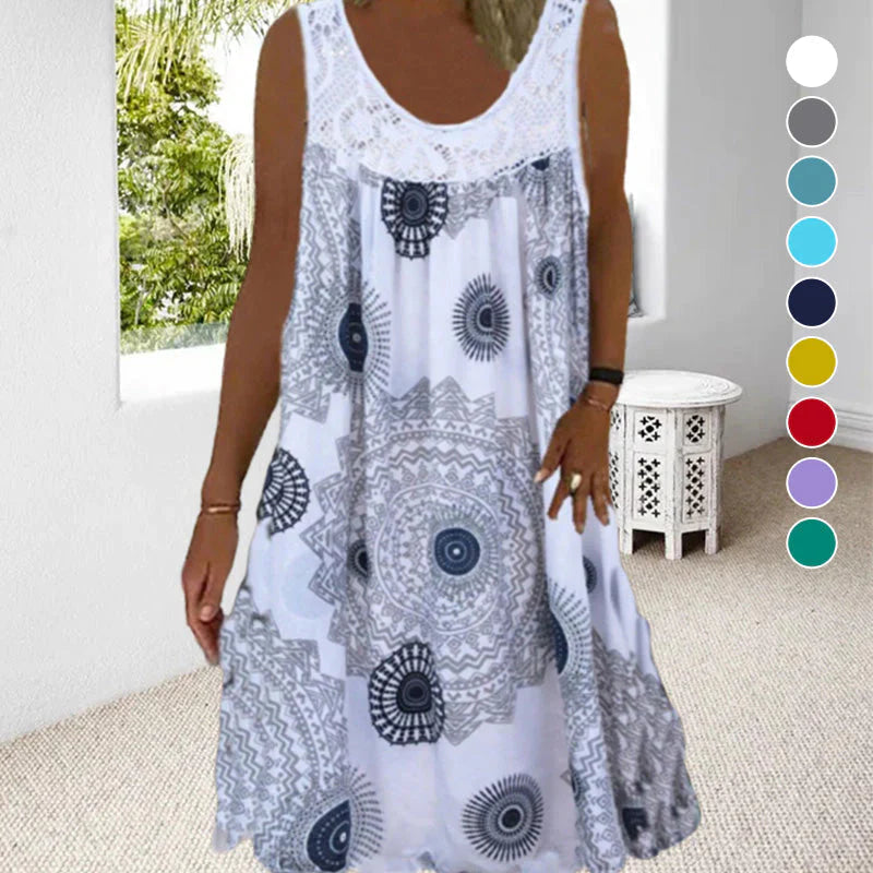 SunPetal – Women’s Printed Summer Dress