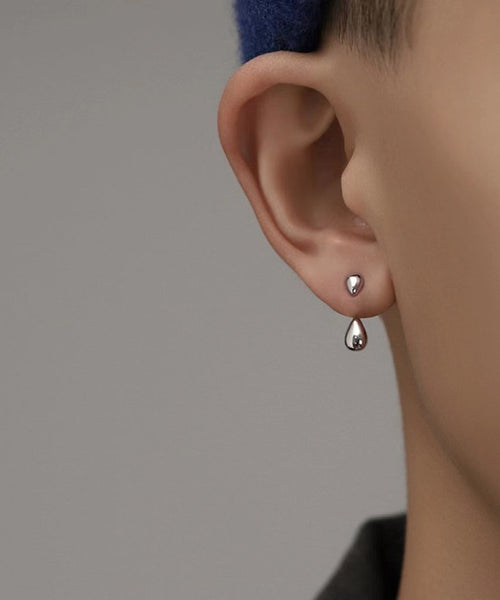 DropElegance – Minimalist Sterling Silver Studs