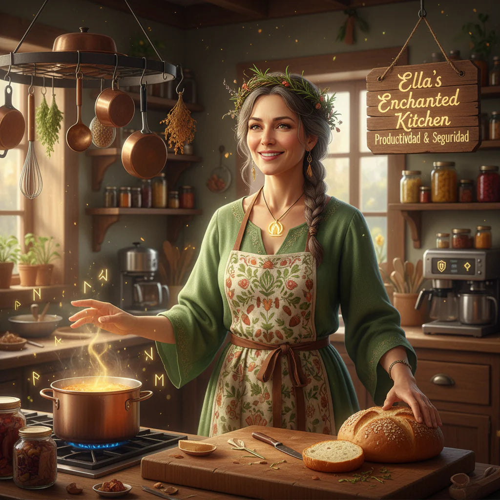 CharmHaven – Handmade Kitchen Witch for Good Luck