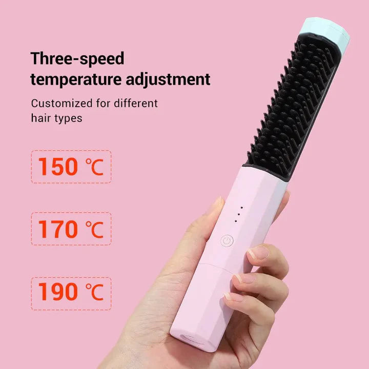 SilkenGlow – Anti Frizz Styling Wand