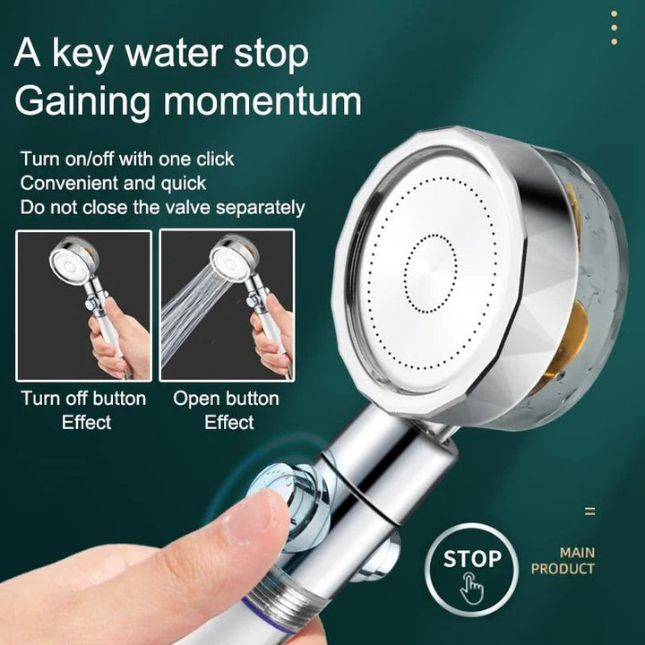 EcoSpray – 360° High-Pressure Shower