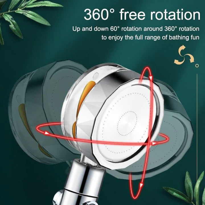 EcoSpray – 360° High-Pressure Shower