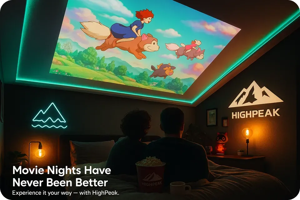NightFlix - Portable Big-Screen Projector