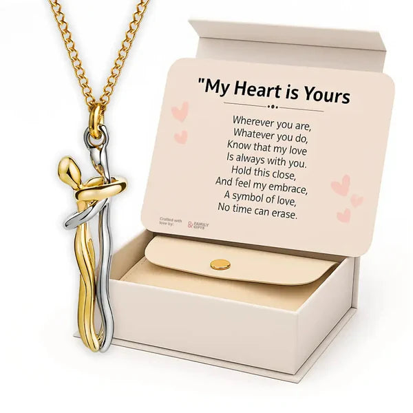 EmbraceJoy – Sentimental Hug Necklace Gift Set