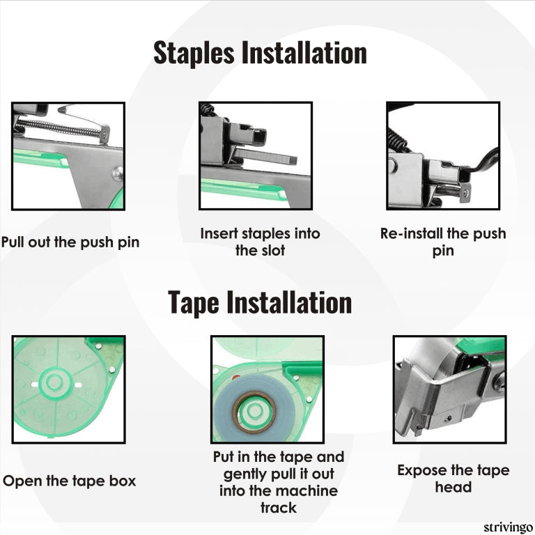 GrowGrip – Plant Binding Machine with Tape Starter Pack