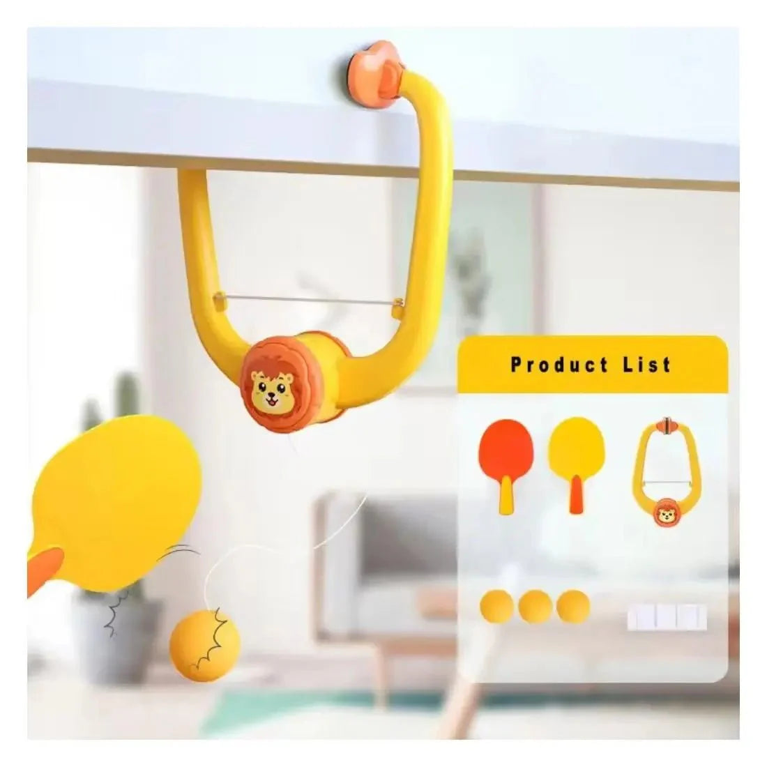 RallyRope – Indoor Hanging Tennis Challenge Game