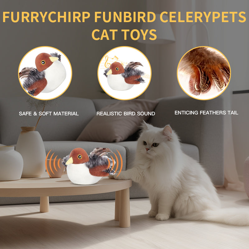 ChirpPaws – Interactive Bird Cat Toy