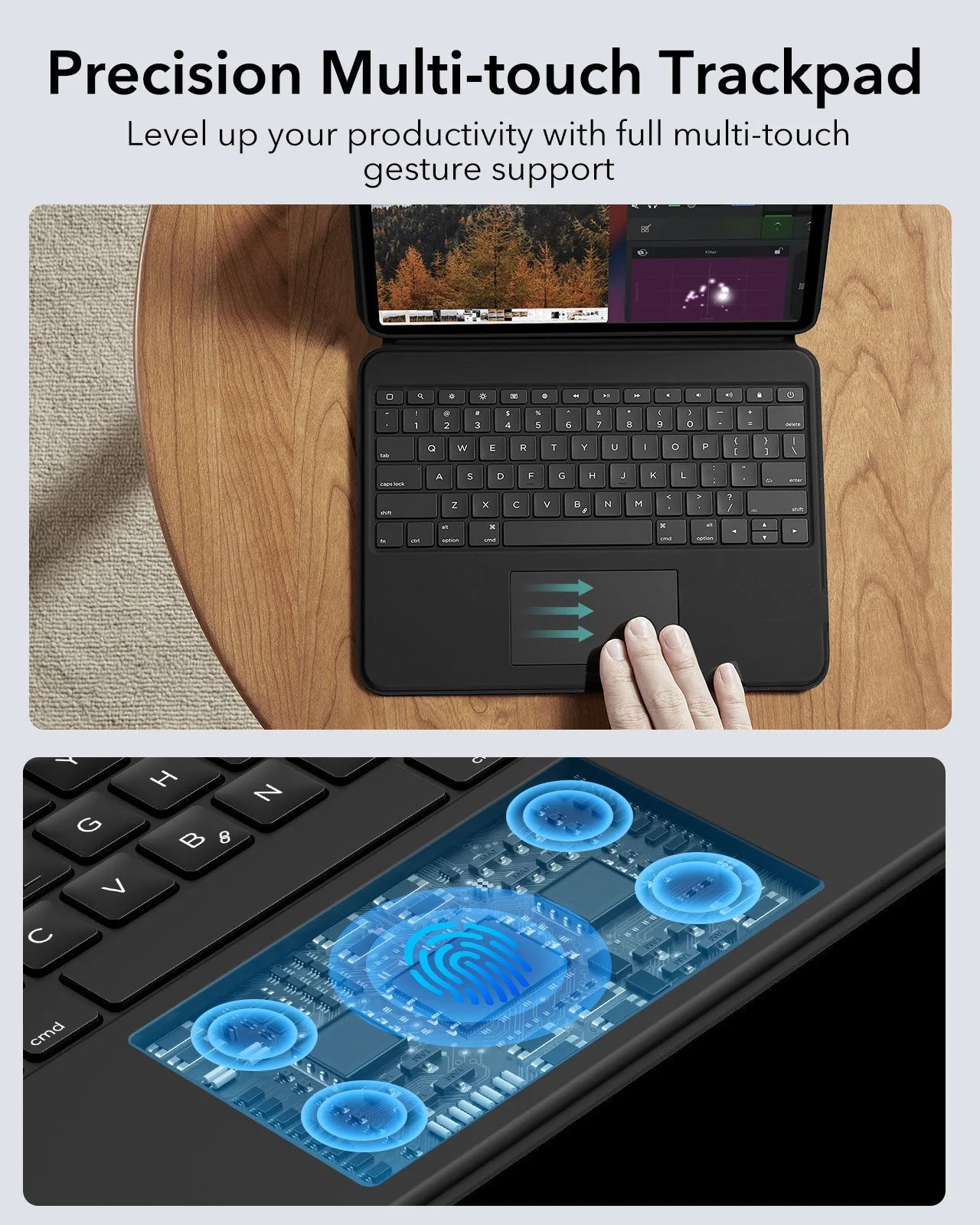 EliteAscend – Smart iPad Pro 13” Case