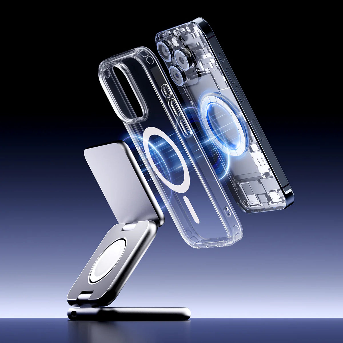MagFlex – 3-in-1 Foldable X40 Charging Stand