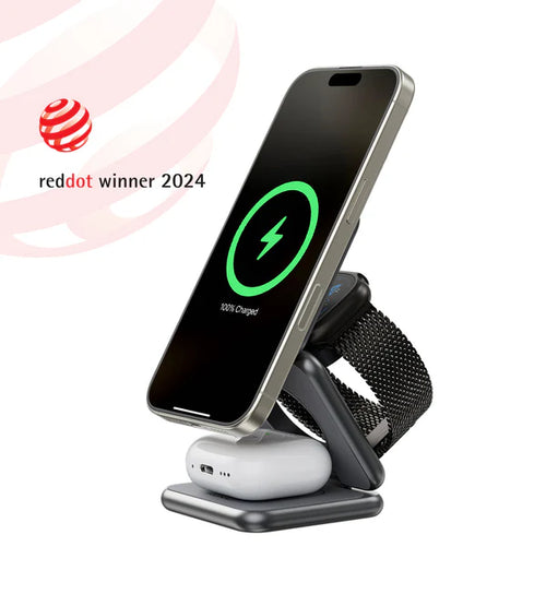 MagFlex – 3-in-1 Foldable X40 Charging Stand