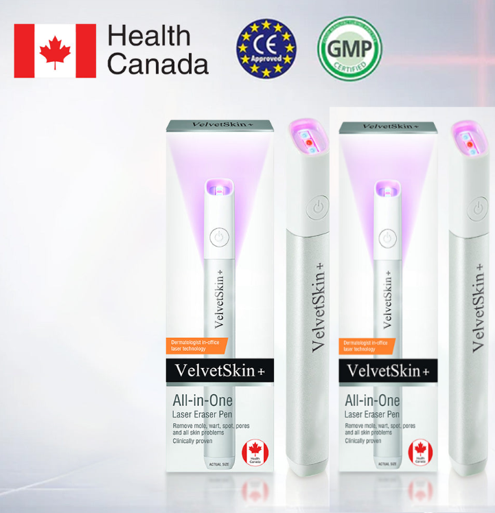 ✨VelvetSkin+™ All-in-One CO₂ Laser Eraser Pen | Removes Moles, Warts, Skin Flaws & Pigmentation