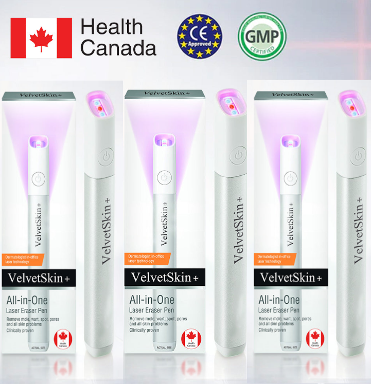 ✨VelvetSkin+™ All-in-One CO₂ Laser Eraser Pen | Removes Moles, Warts, Skin Flaws & Pigmentation