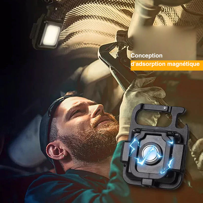 LumiKey - Compact Keychain Flashlight for Any Emergency