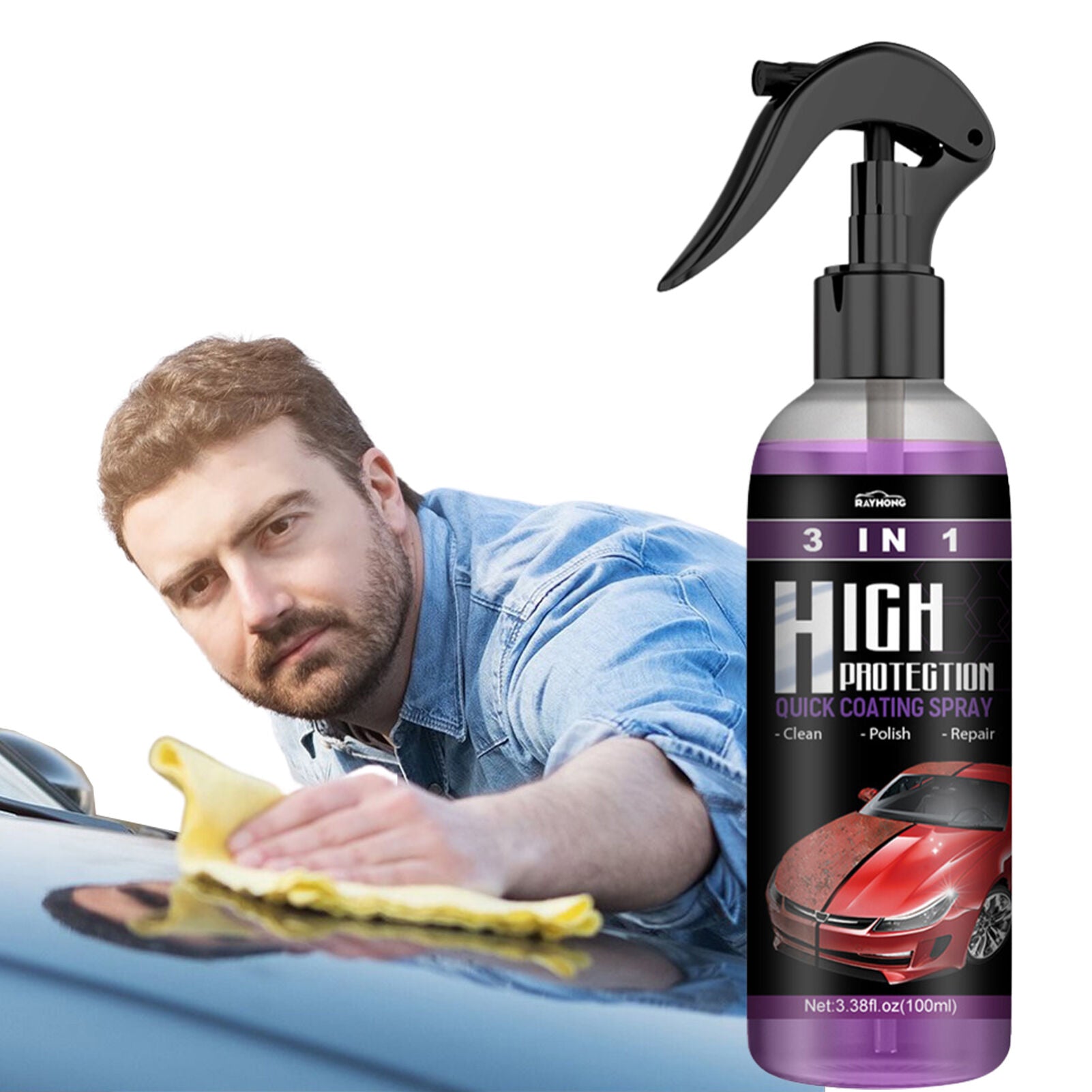 ProGloss - Fast Car Polish & Protective Coating Spray