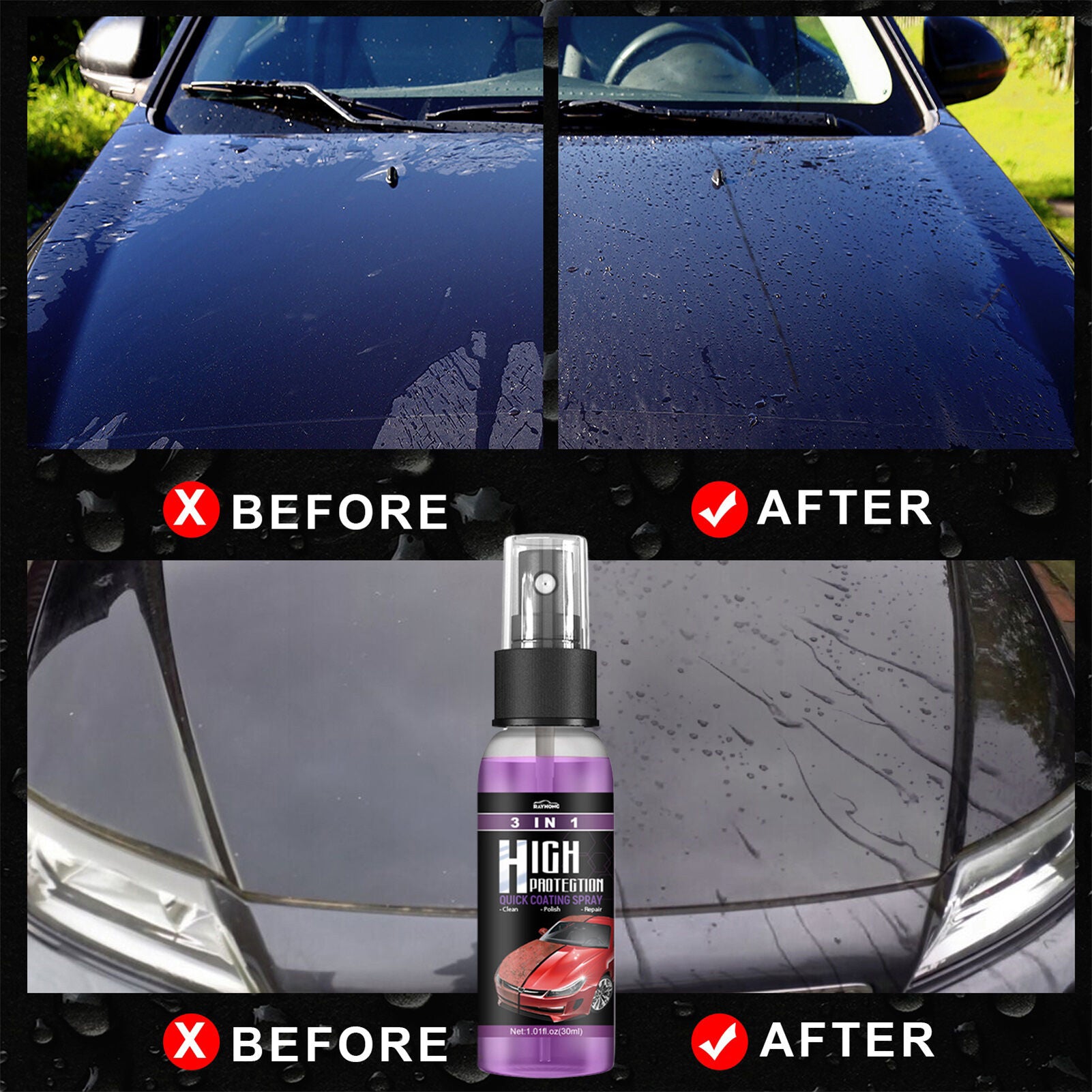 ProGloss - Fast Car Polish & Protective Coating Spray