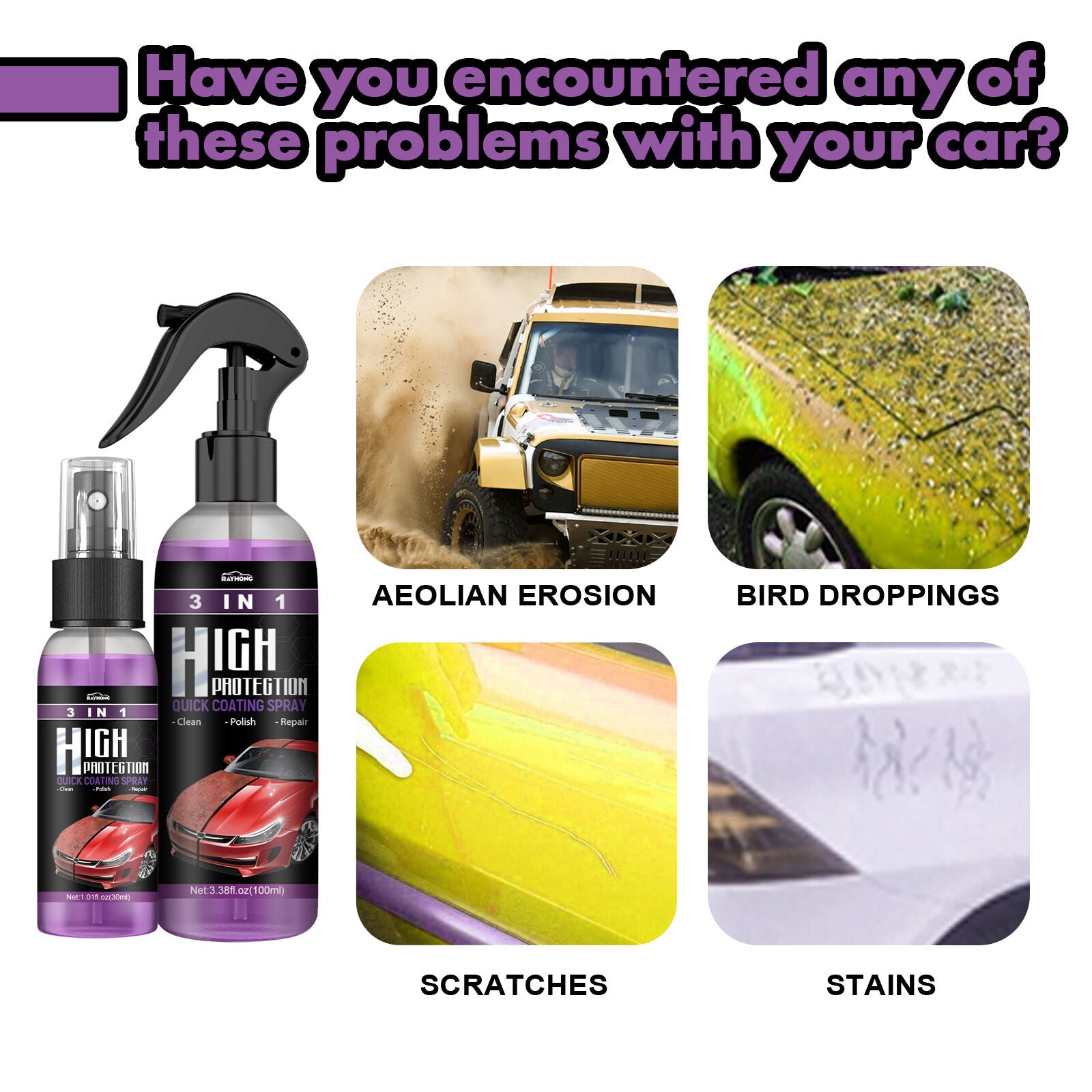 ProGloss - Fast Car Polish & Protective Coating Spray
