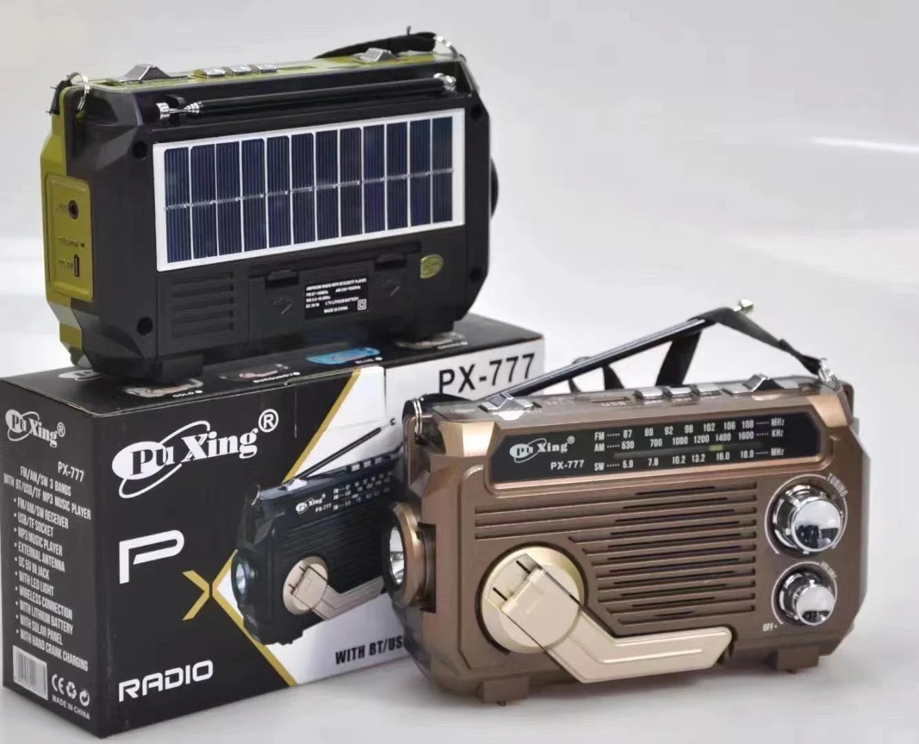 SolarWave – Rechargeable Solar-Powered Radio