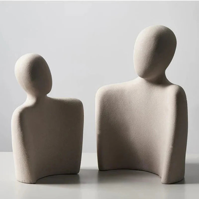 TenderTouch - Abstract Couple Art Piece