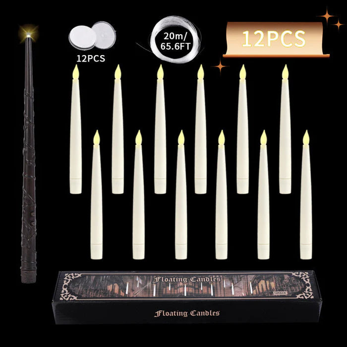 LumiLeviosa – Floating Candles with Magic Wand