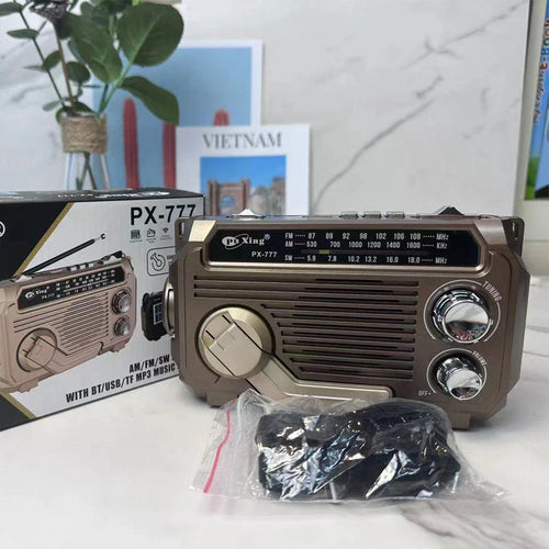 SolarWave – Rechargeable Solar-Powered Radio