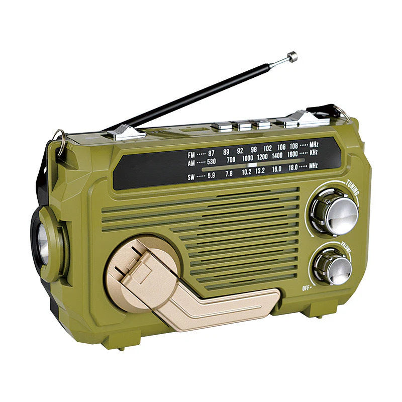 SolarWave – Rechargeable Solar-Powered Radio