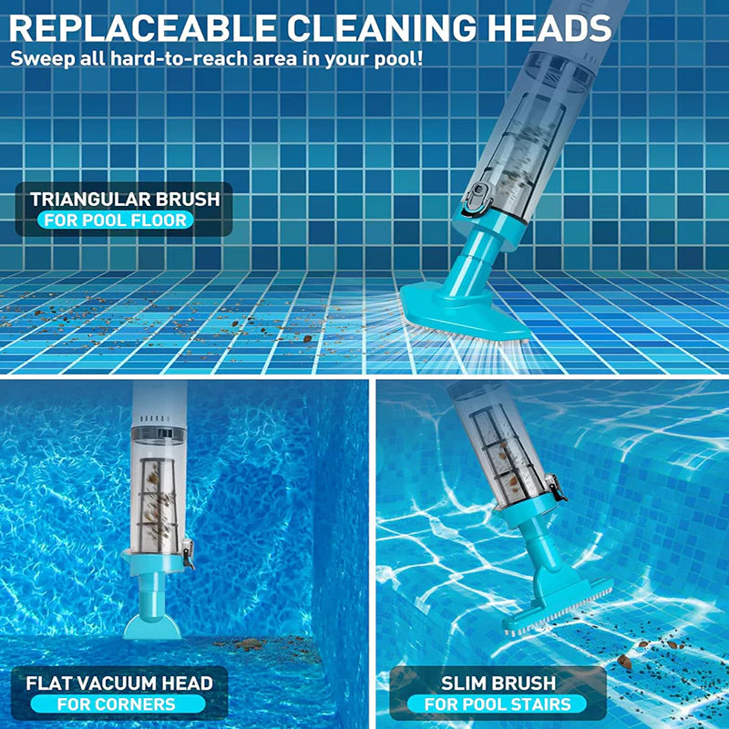 HydroClean – Rechargeable Pool Cleaner Pro
