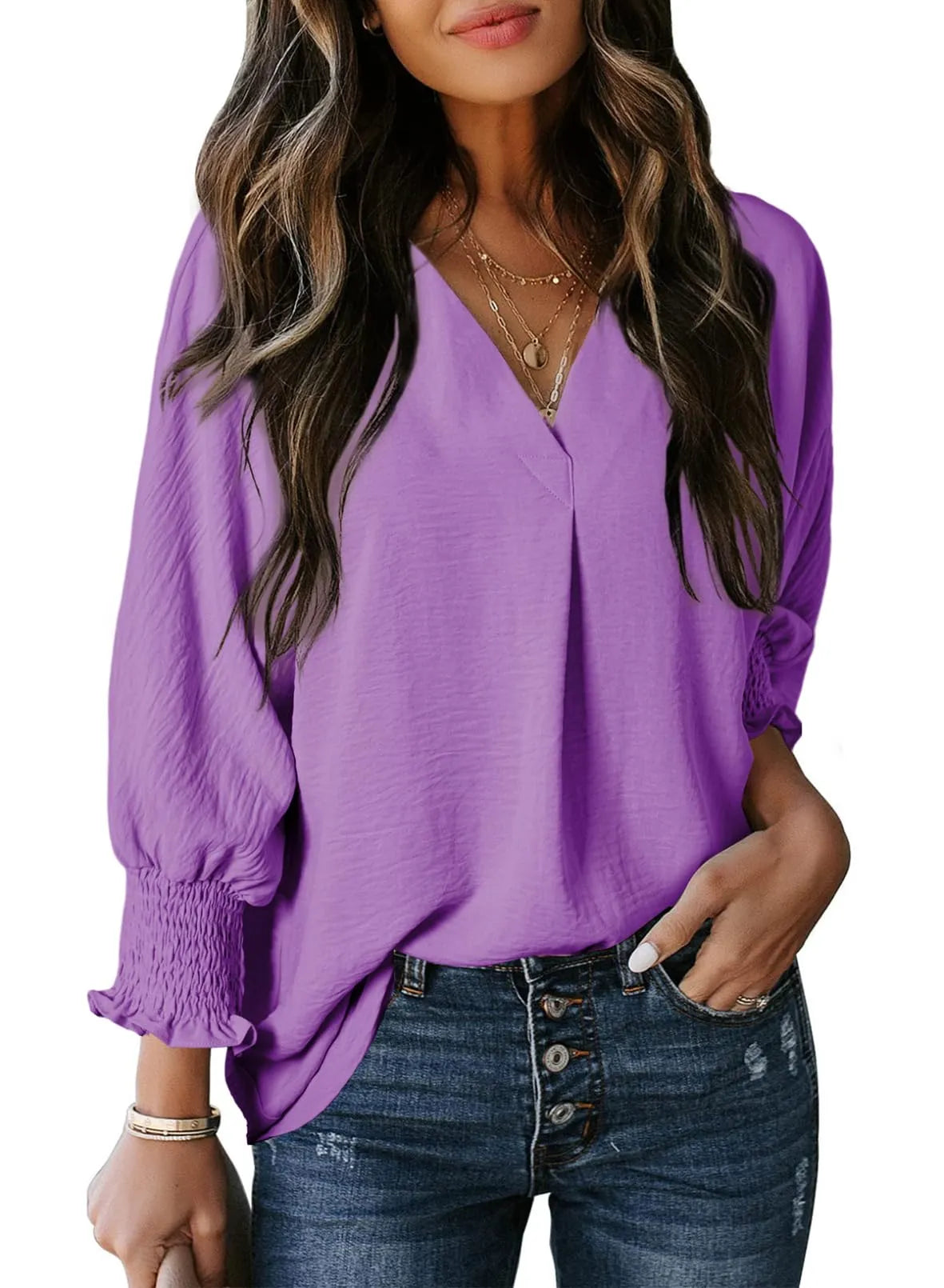 LuxeEase – Soft Loose Fit Daily Wear Top