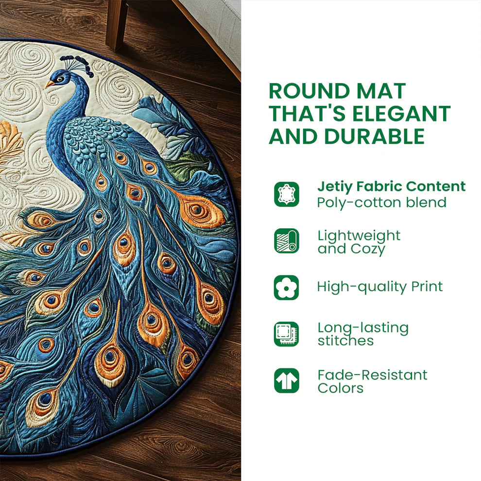 SantaGlow – Quilted Holiday Mat