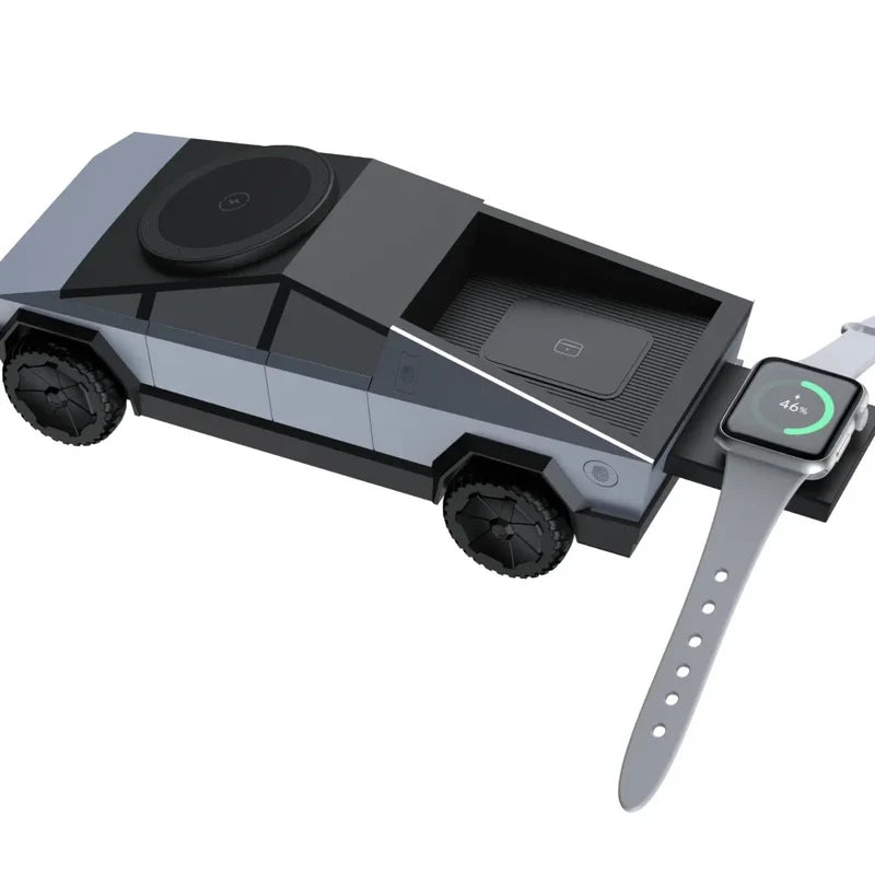 PowerNest – 3-in-1 Wireless Charging Dock