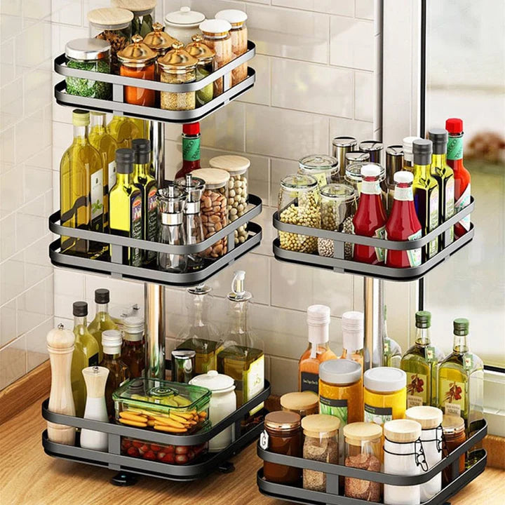 TwistEase – Multi Layer Rotating Storage Rack