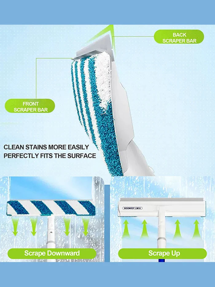 GleamJet – Dual-Action Window Wiper