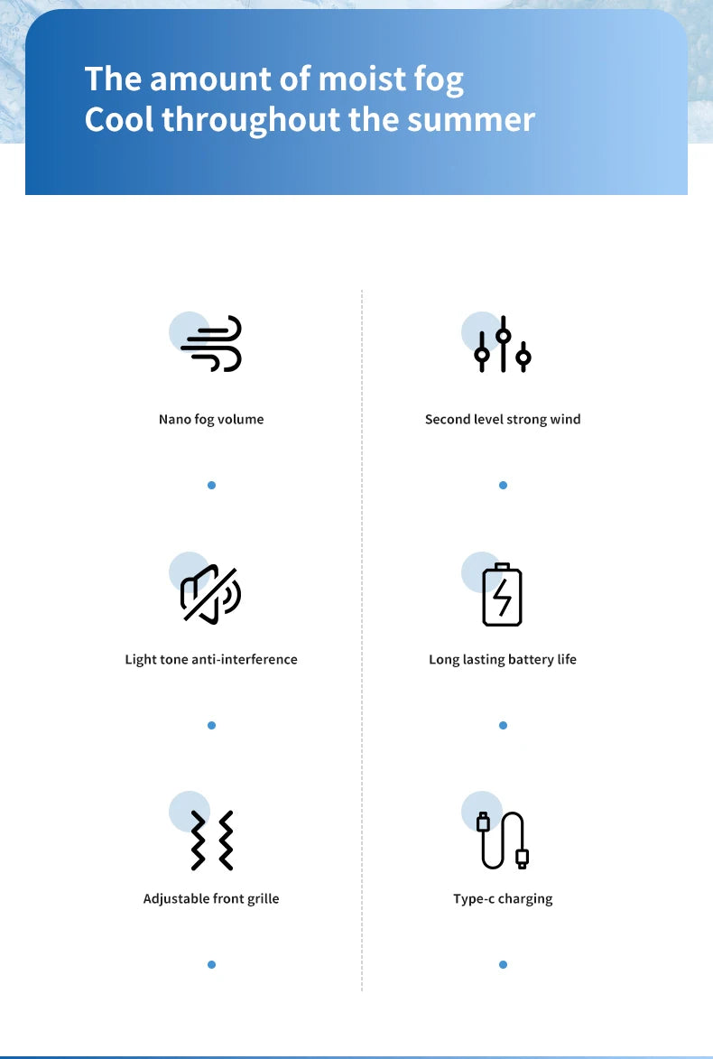 FrostBreeze – Portable Silent Air Conditioner with Water Cooling
