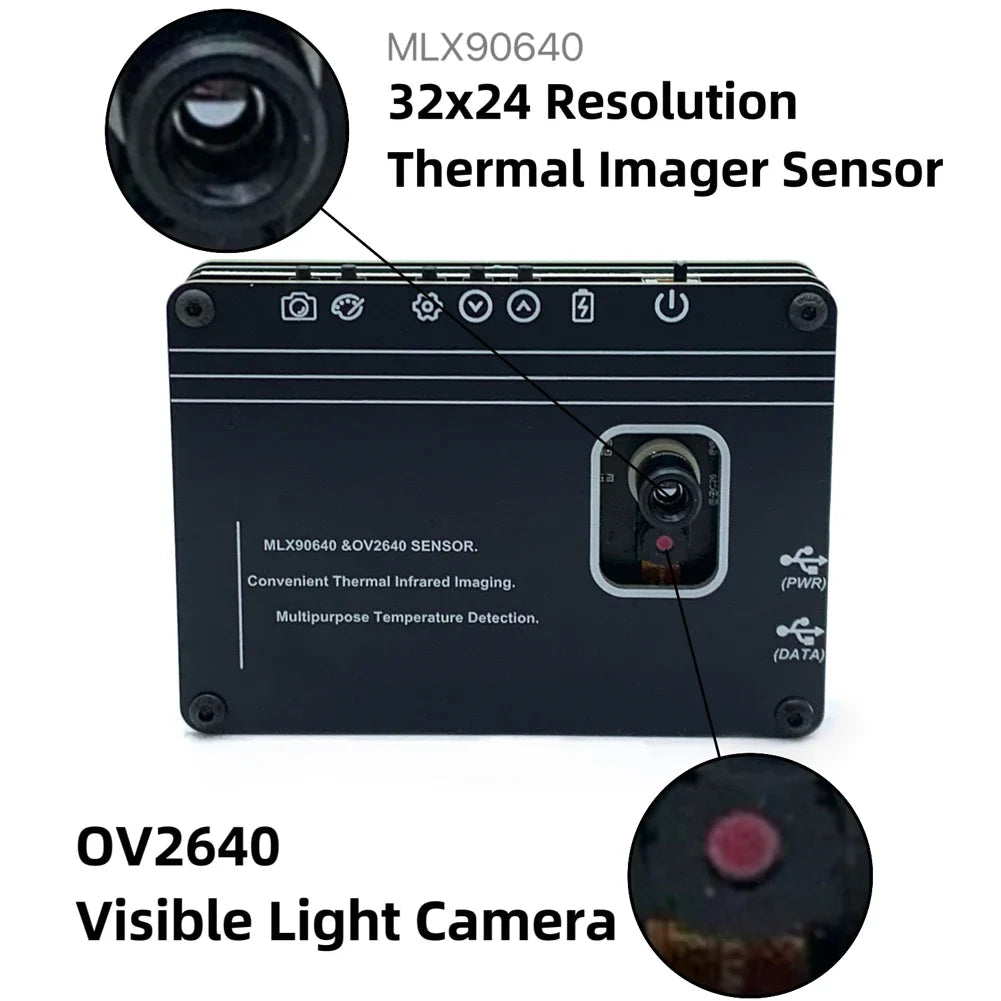 Advanced 3.5-Inch Thermal Imaging Camera: -40 to 450°C Range, 32x24 Pixels for Electrical & Mechanical Inspection CHINA