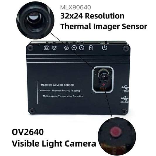 Advanced 3.5-Inch Thermal Imaging Camera: -40 to 450°C Range, 32x24 Pixels for Electrical & Mechanical Inspection CHINA