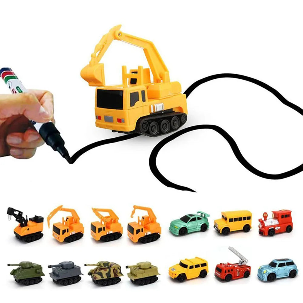 SketchRacer – Interactive Drawing Car Toy for Kids