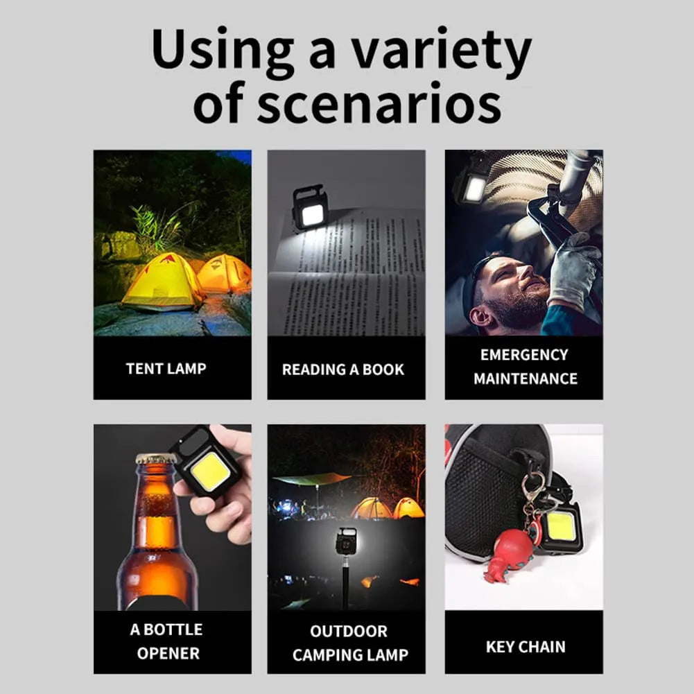 LumiKey - Compact Keychain Flashlight for Any Emergency