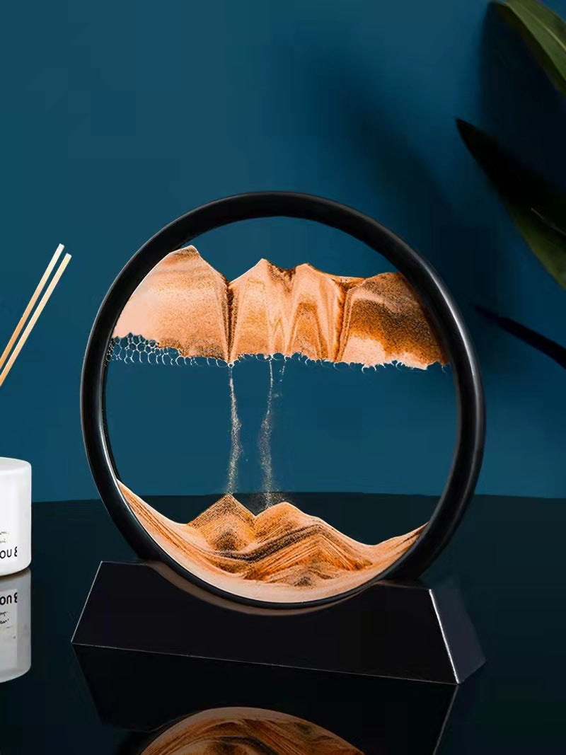 CalmVista - Flowing Sand Landscape | Where Motion Meets Mindfulness
