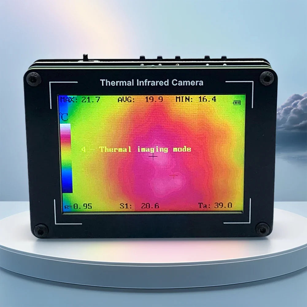 Advanced 3.5-Inch Thermal Imaging Camera: -40 to 450°C Range, 32x24 Pixels for Electrical & Mechanical Inspection