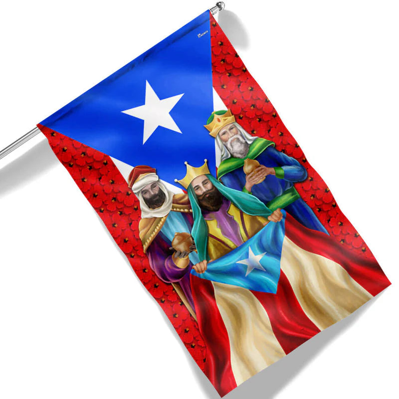 HeritageWave – Three Kings Puerto Rico Flag