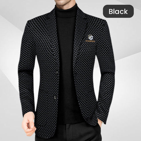 EliteForm – Slim-Fit Men’s Casual Blazer